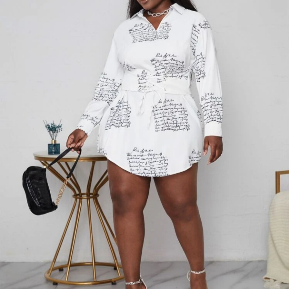 3X Brand New Fitted Print Body Con Dress